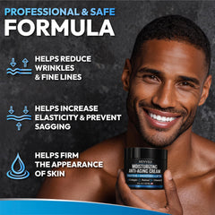 Menvils label close-up listing key natural and lab-tested ingredients