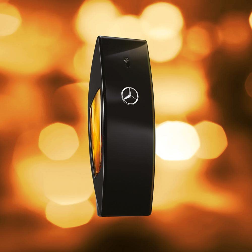 Mercedes Benz Club Black spray in use demonstrating easy, even application