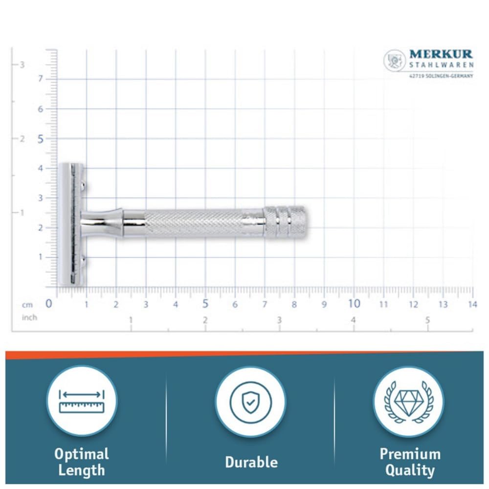 MERKUR packaging with made in Germany label signaling precision craftsmanship