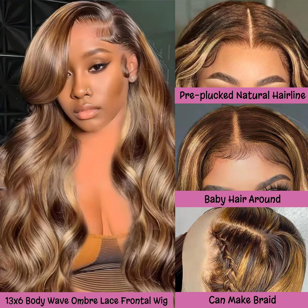 METDIO close-up of 13x6 HD lace frontal for natural hairline