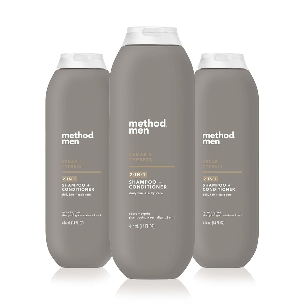 Method front label shows product name and cedar cypress scent benefit