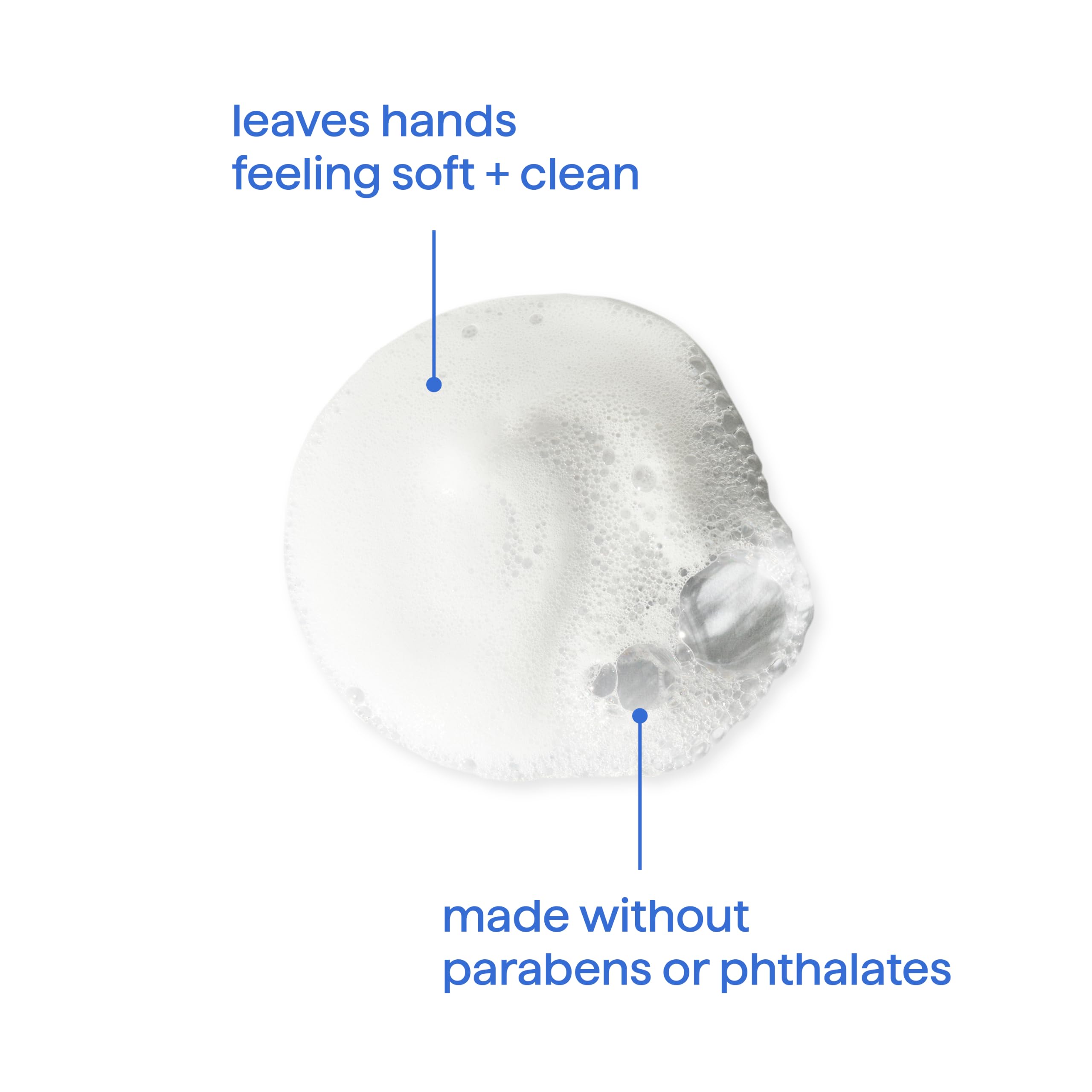 Method bottle held in hand to show 10 fl oz scale and convenient size