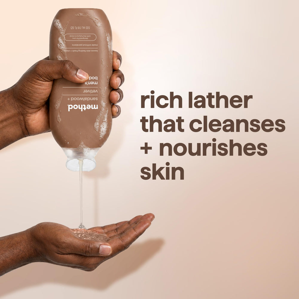 Dispensed texture from Method bottle showing rich foam quality