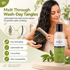 Max Green Alchemy pump close-up demonstrating easy dispensing benefit