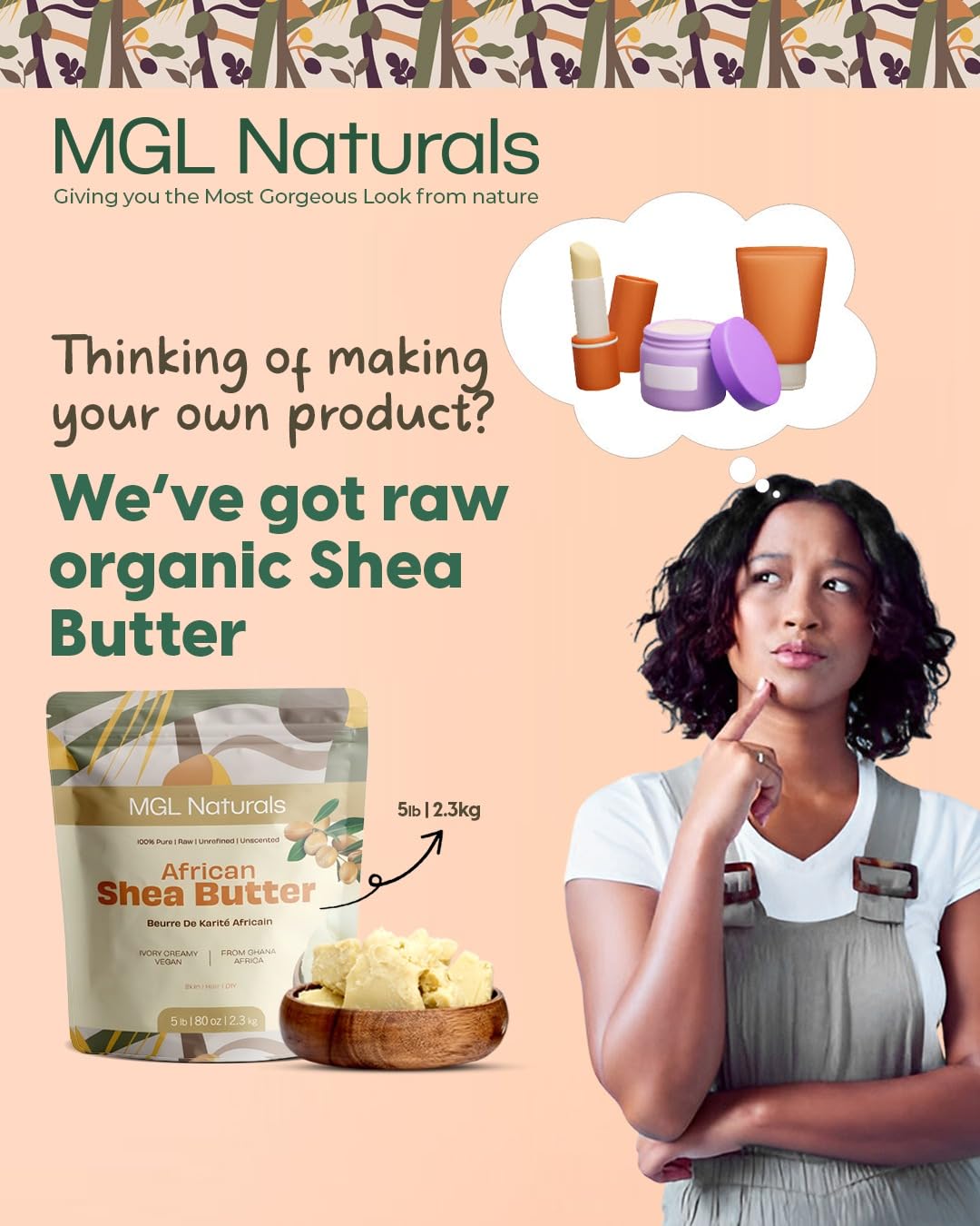 MGL Naturals Ghana harvest image highlighting ethical sourcing and community benefit