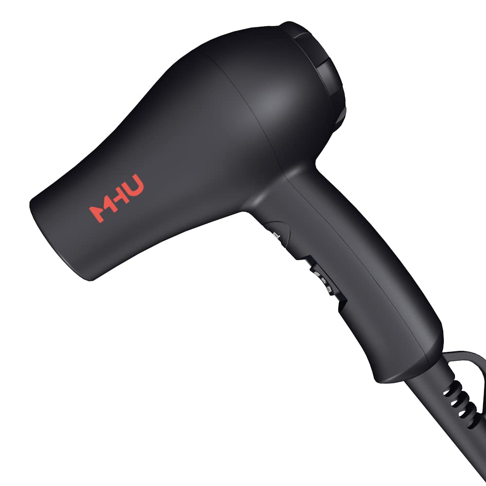 MHD travel dryer packed in carry-on suitcase for convenient portability