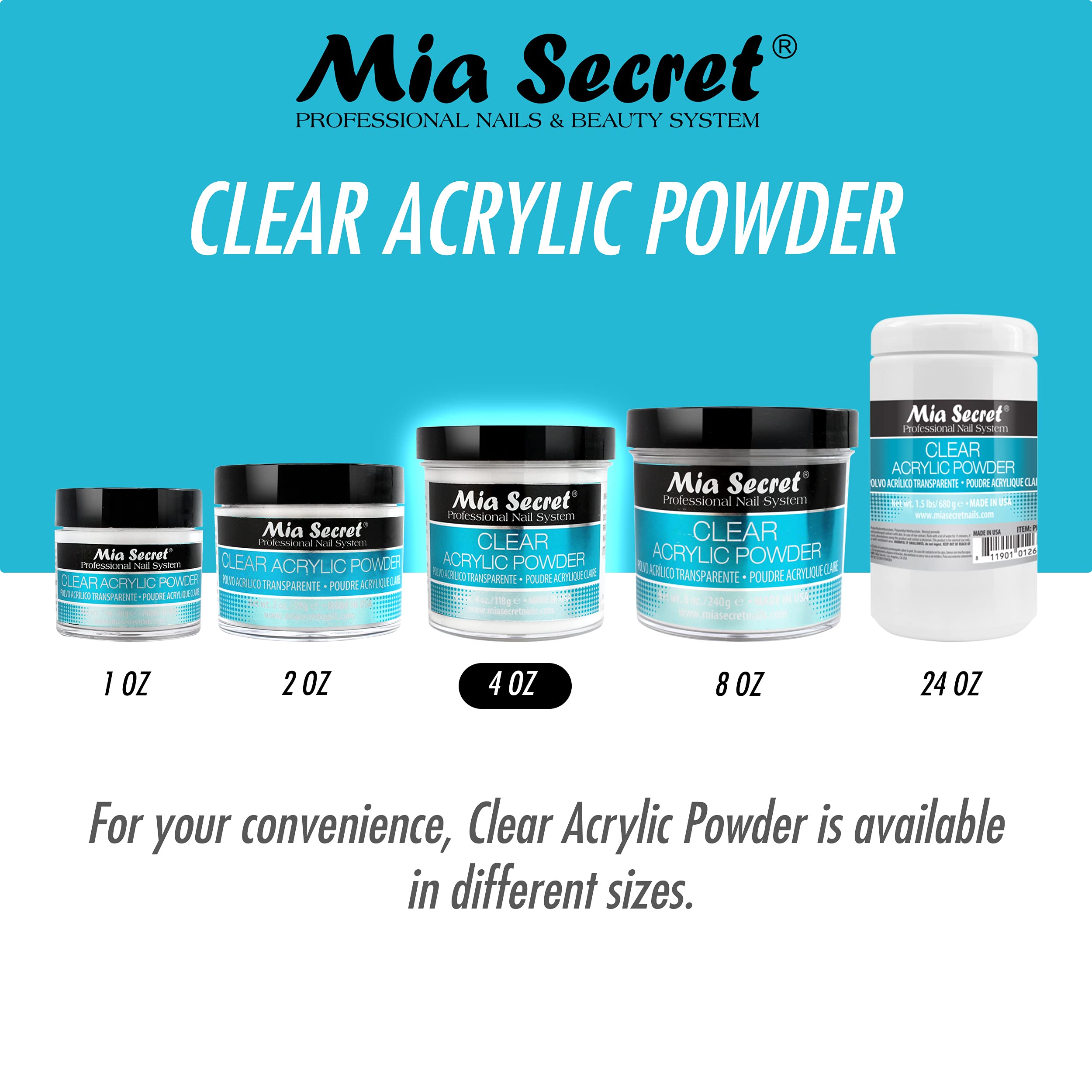 Mia Secret powder blended with gel showing hybrid technique compatibility