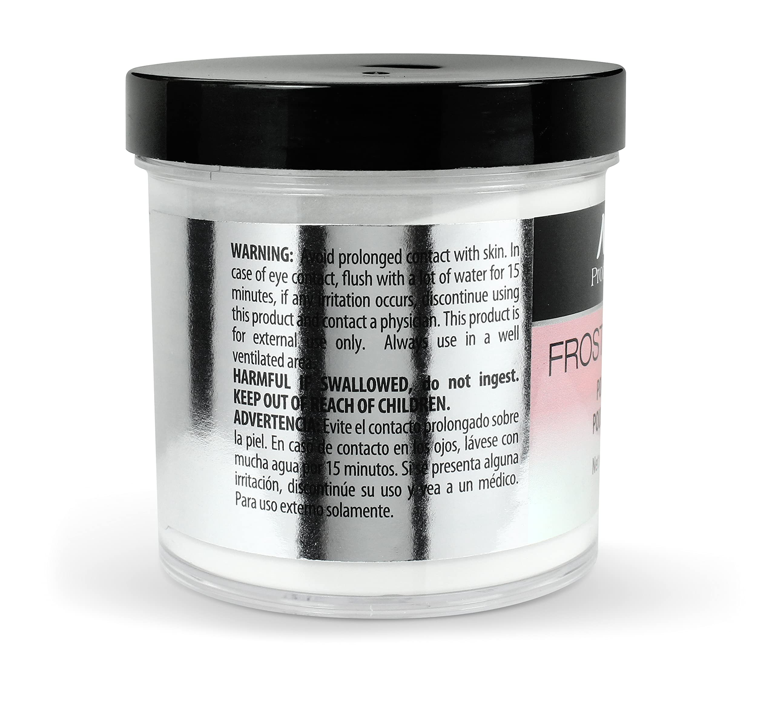 Application bead on brush with Mia Secret Frosted Pink showing controlled bead for easy sculpting