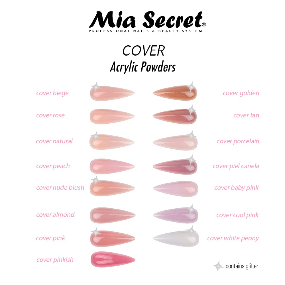 Mia Secret powder close texture showing smooth consistency for easy sculpting