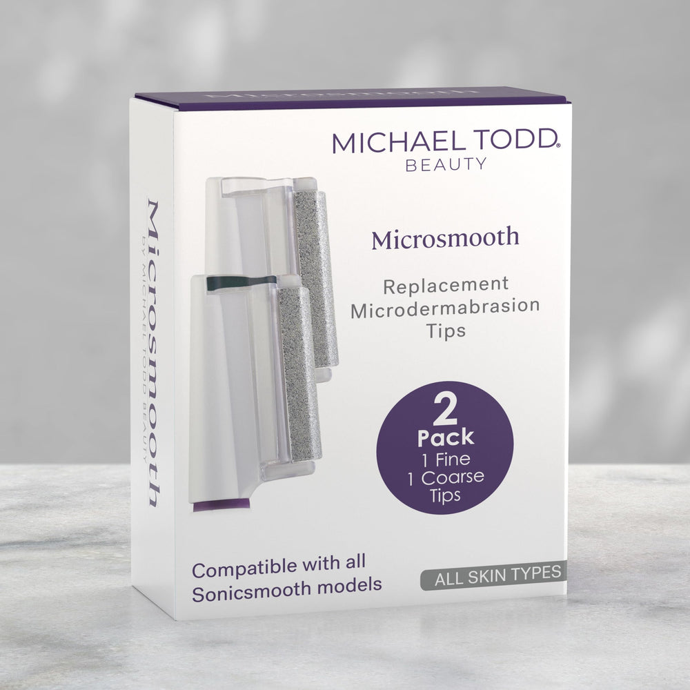 MICHAEL TODD abrasive texture detail illustrating gentle resurfacing benefit