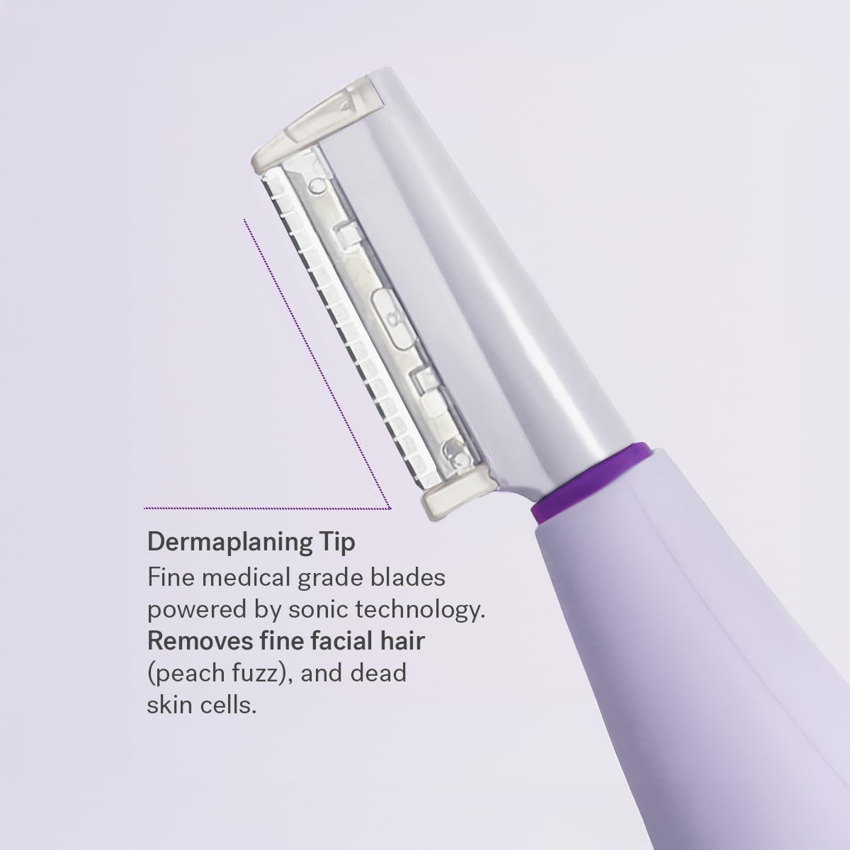 MICHAEL TODD Sonicsmooth before and after skin photo showing smoother radiant complexion benefit