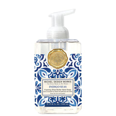 Michel Design Works bottle front pump view shows elegant dispenser and decor benefit