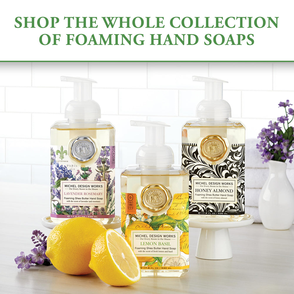 Michel Design Works at kitchen sink showing effective, quick handwashing convenience