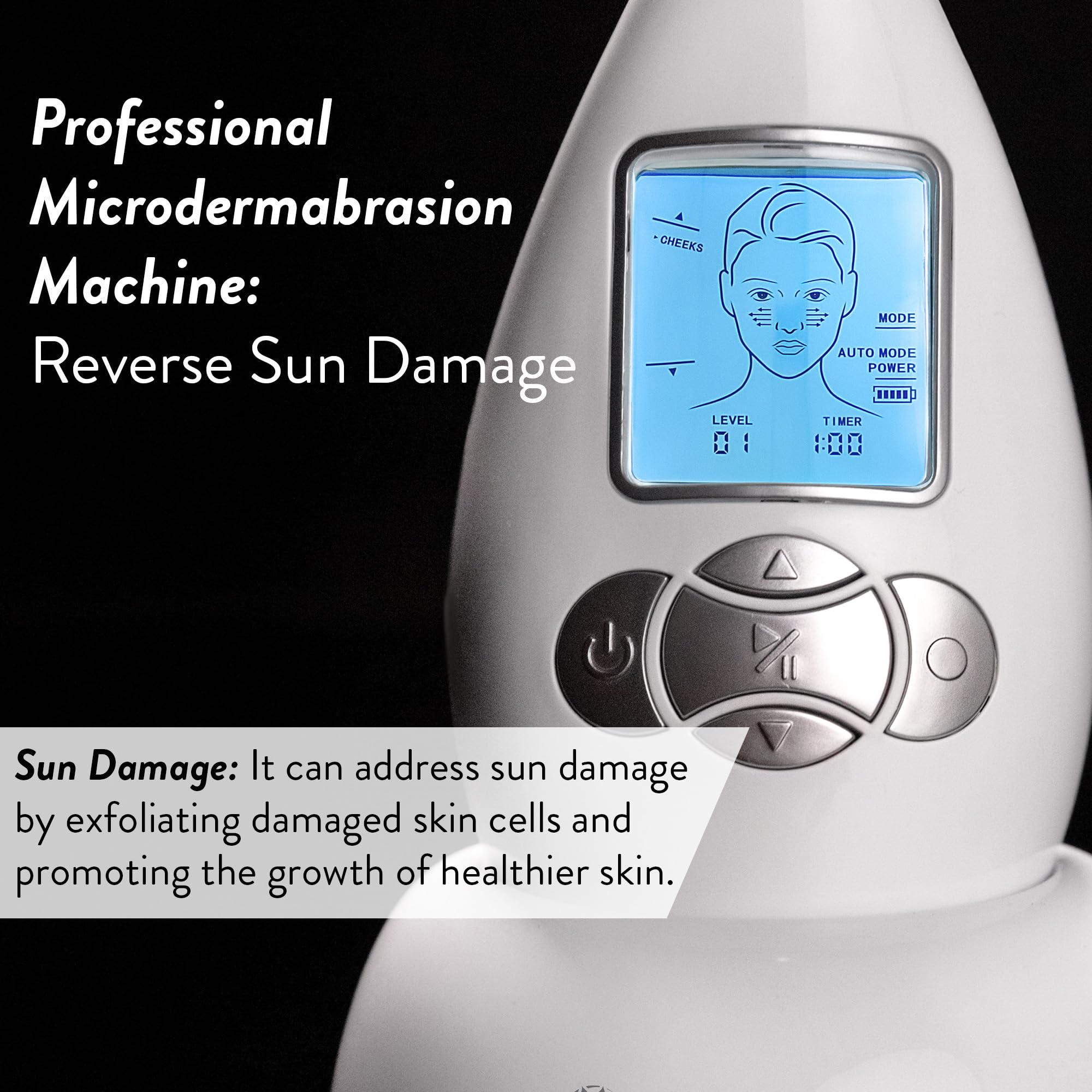 Microderm GLO after-treatment skin showing smoother, more luminous complexion
