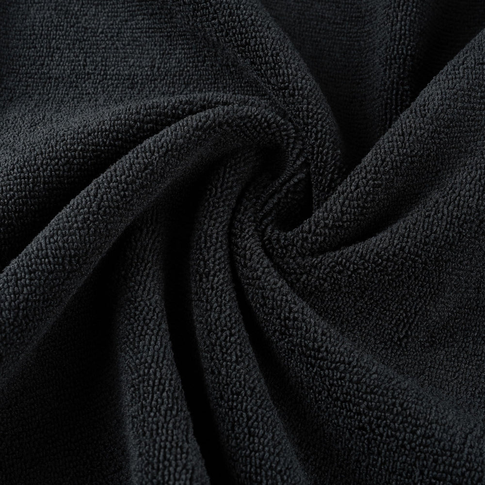 MICROFI close-up microfiber texture showing absorbent weave and lint-free benefit