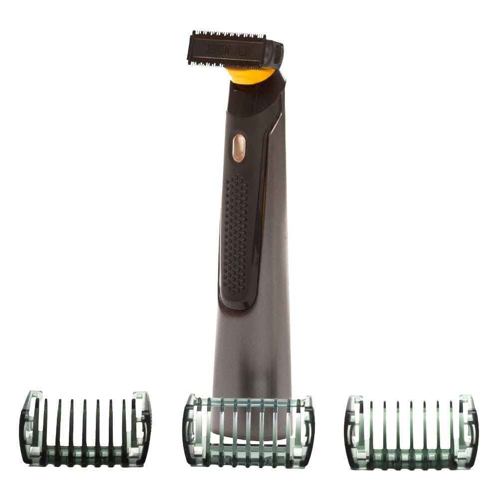 MicroTouch SOLO front view showing compact form and ergonomic grip for easy handling