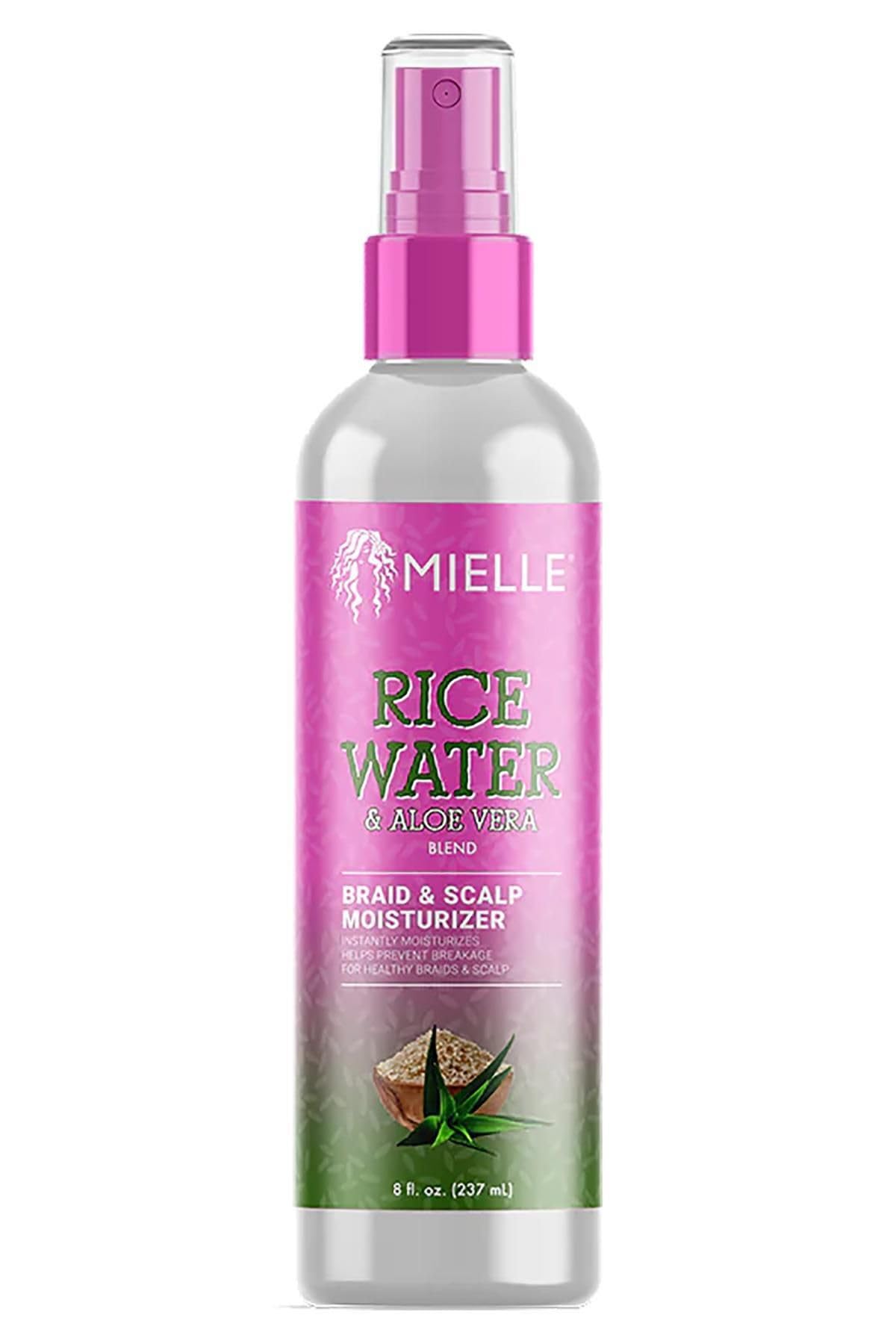 Mielle Organics front packaging showing bottle and two-pack benefit
