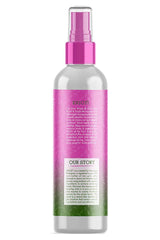Mielle Organics used on braided hair demonstrating moisture and reduced frizz