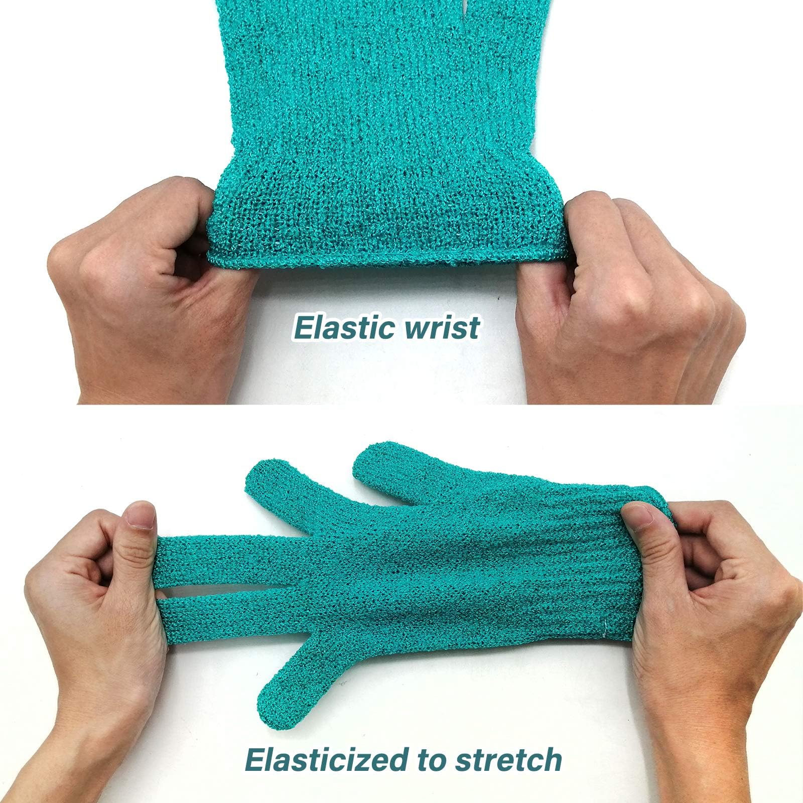 MIG4U glove next to hand demonstrating larger size and fit benefit