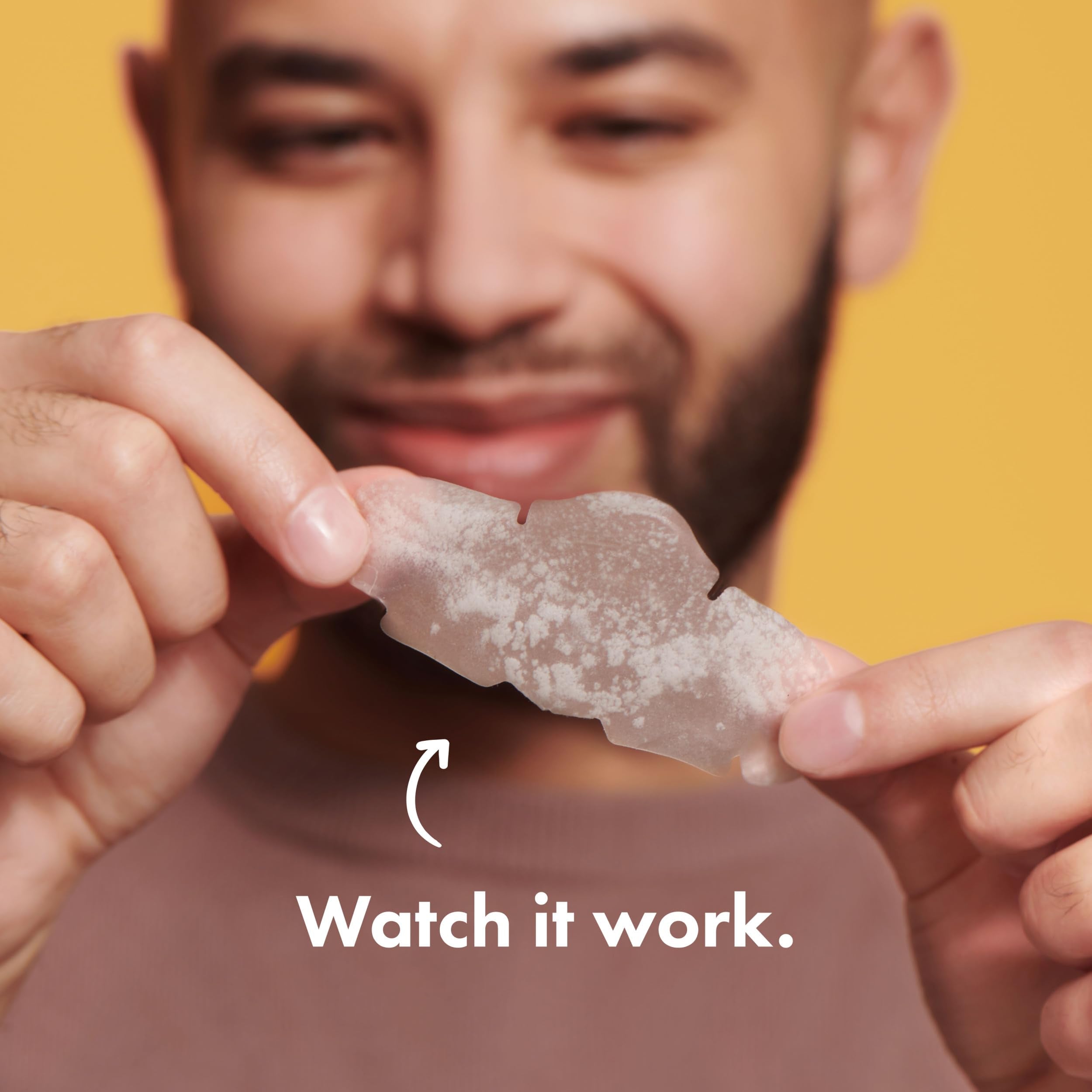 Mighty Patch gel surface and adhesive texture detail demonstrating absorption