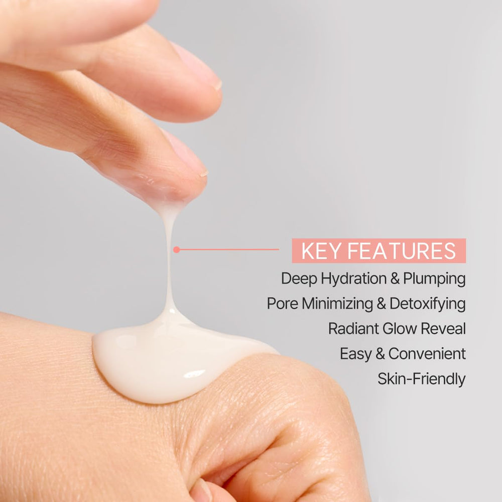 MIGUHARA mask applied on face showing even coverage and comfortable wear