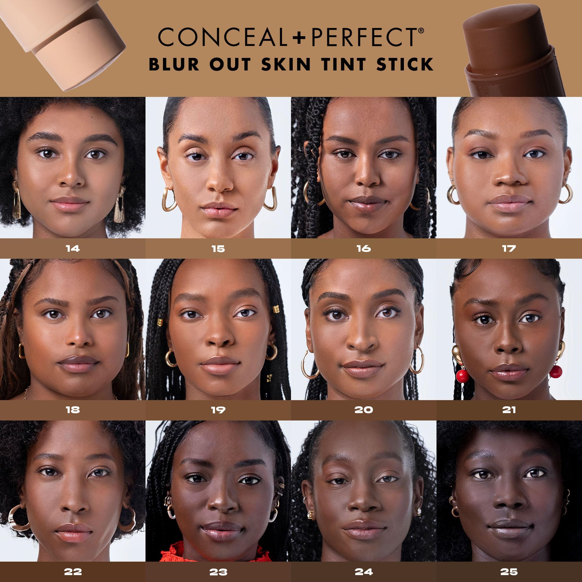 Milani applying and blending on face for natural coverage and seamless finish