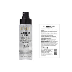 Milani natural spray producing a fine mist to boost radiance and comfortable hydration