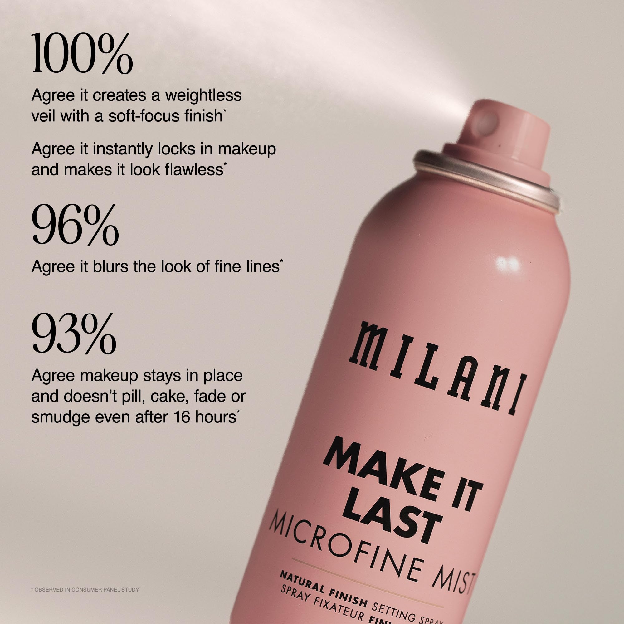 Milani texture on skin demonstrating subtle blur and smoothness
