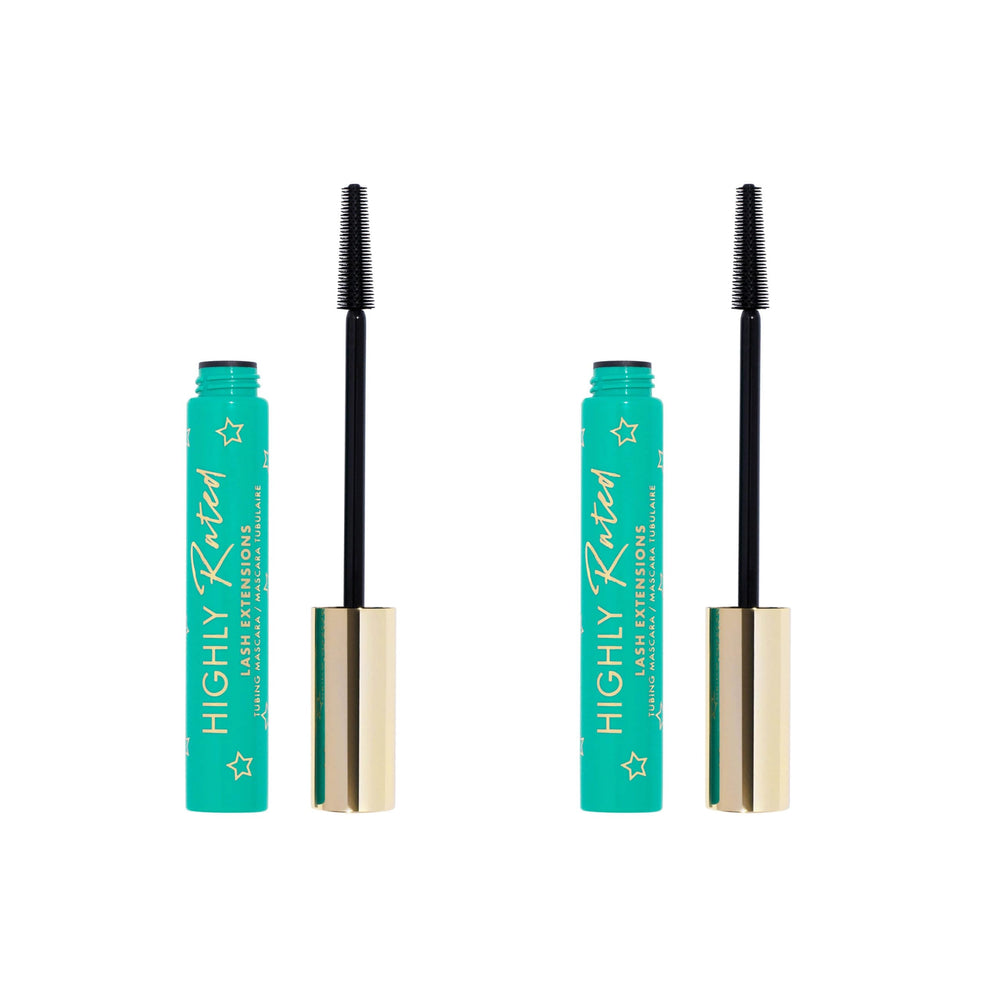 Milani front packaging showing two-pack black mascaras and product name benefit