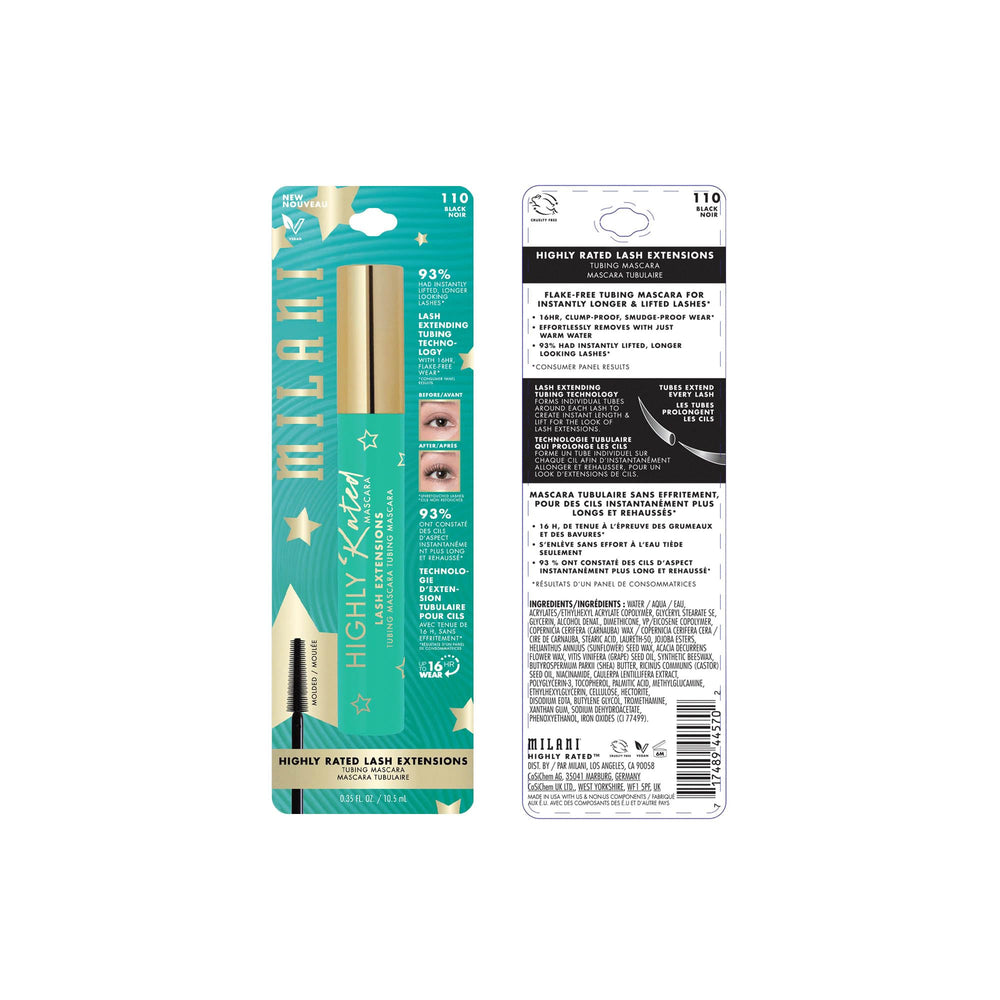 Milani two-pack boxed presentation ideal for value and travel convenience