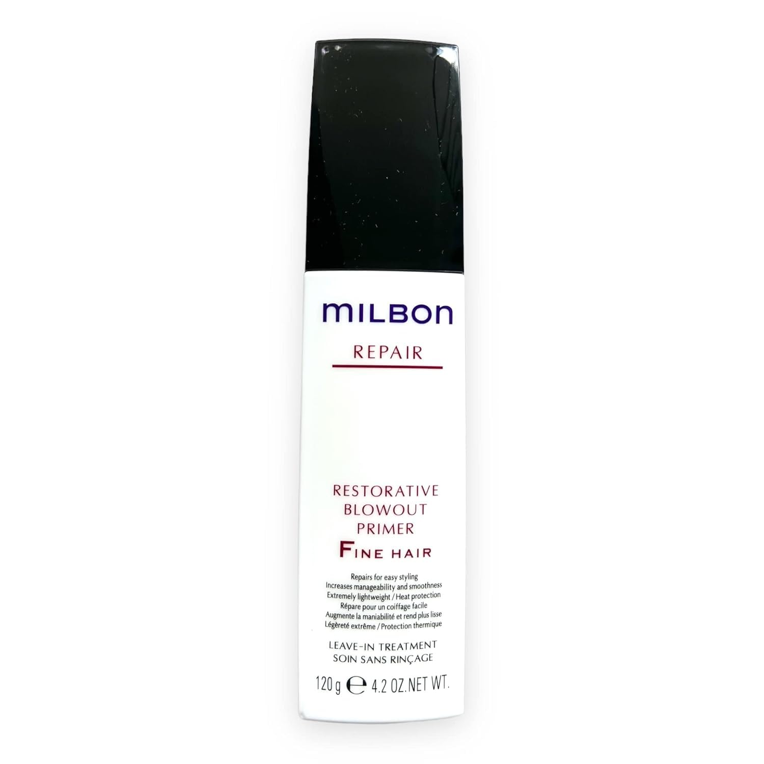Milbon front packaging showing product and brand benefits