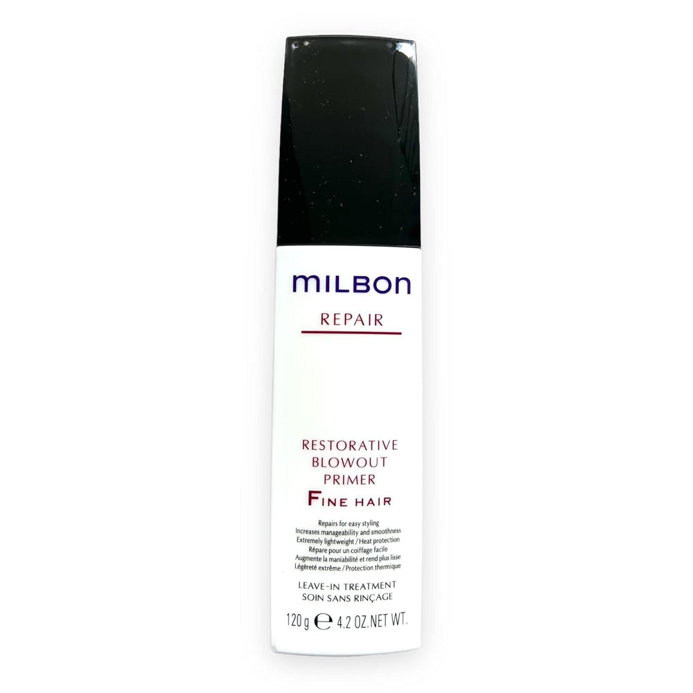 Milbon front packaging showing product and brand benefits