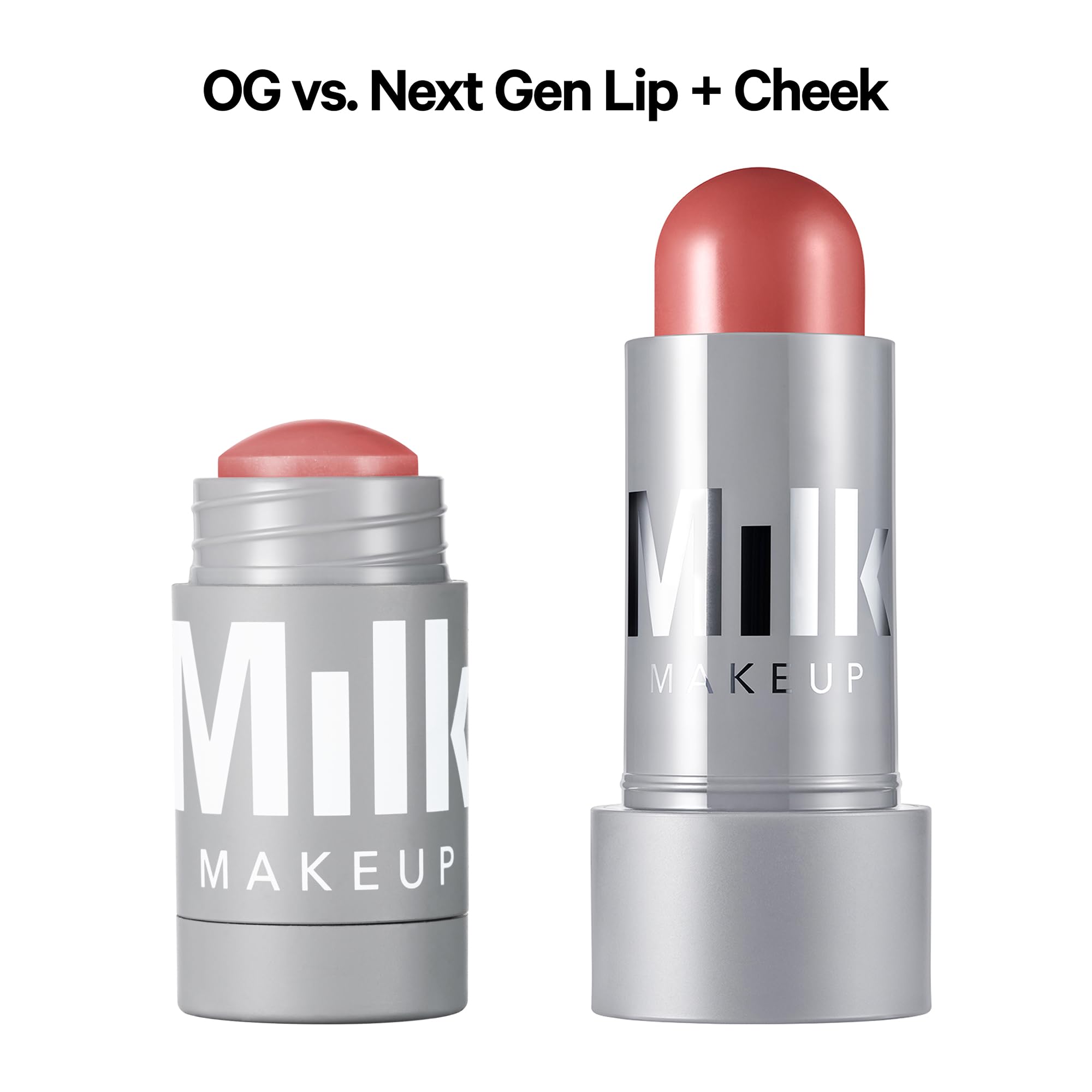 Milk Makeup Dash applied to collarbone showing multiuse glow enhancement