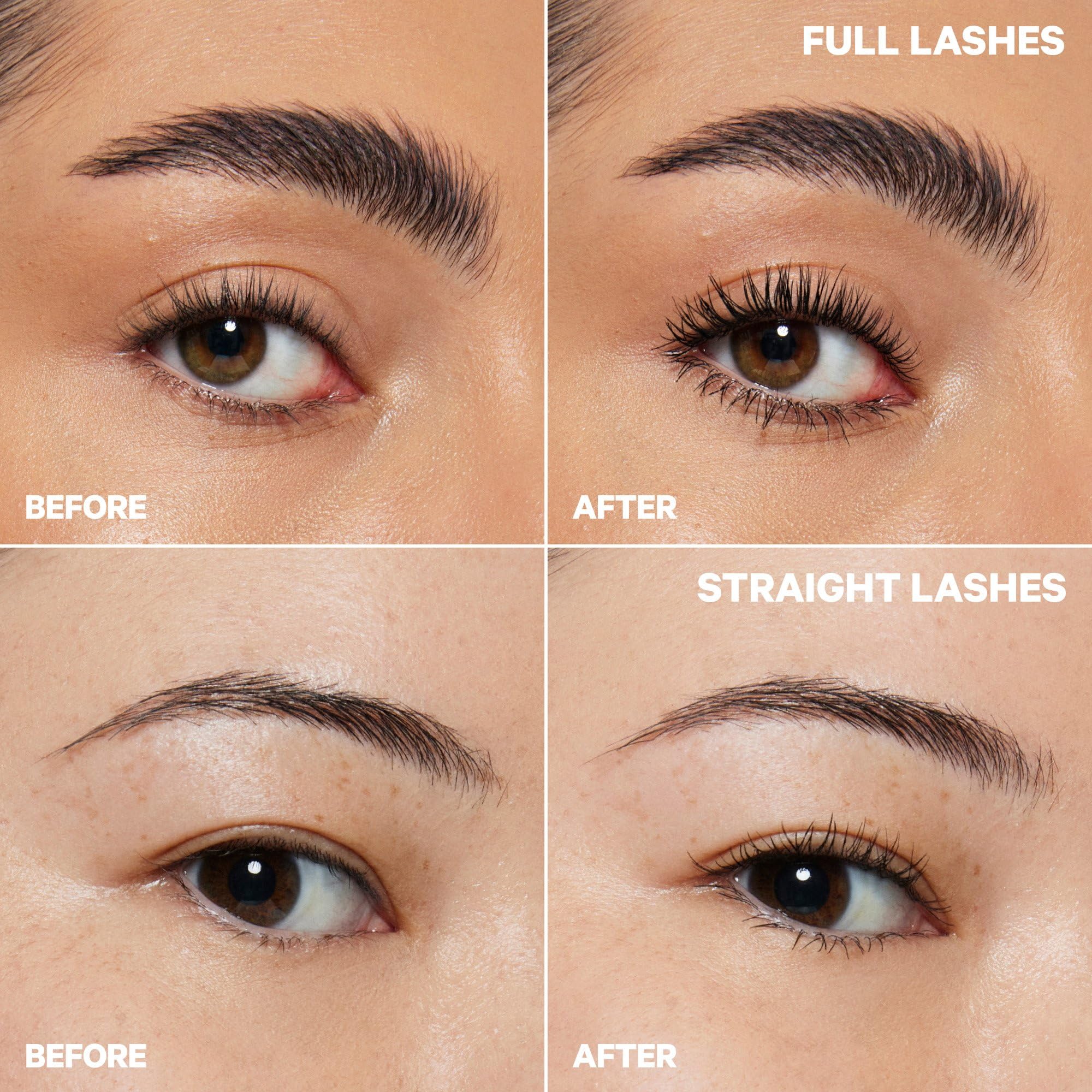 Milk Makeup on upper lashes demonstrating length and separation benefit