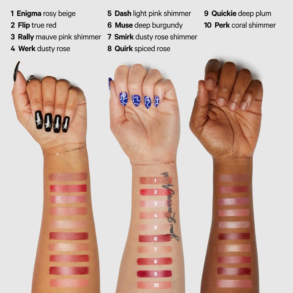 Milk Makeup on cheeks in lifestyle shot showing natural, dewy flush for everyday wear