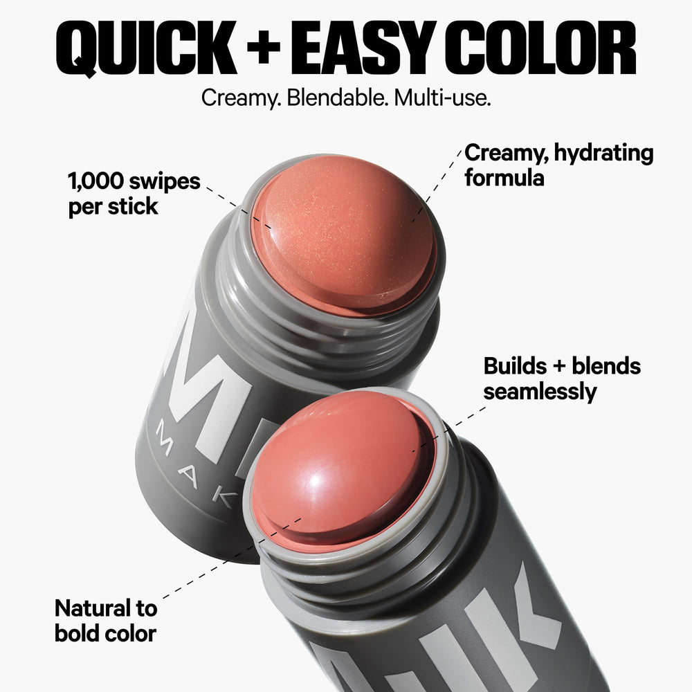 Milk Makeup creamy texture close-up showing smooth blendability and moisturizing feel
