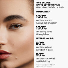 Milk Makeup spray nozzle close-up demonstrating even fine mist application benefit