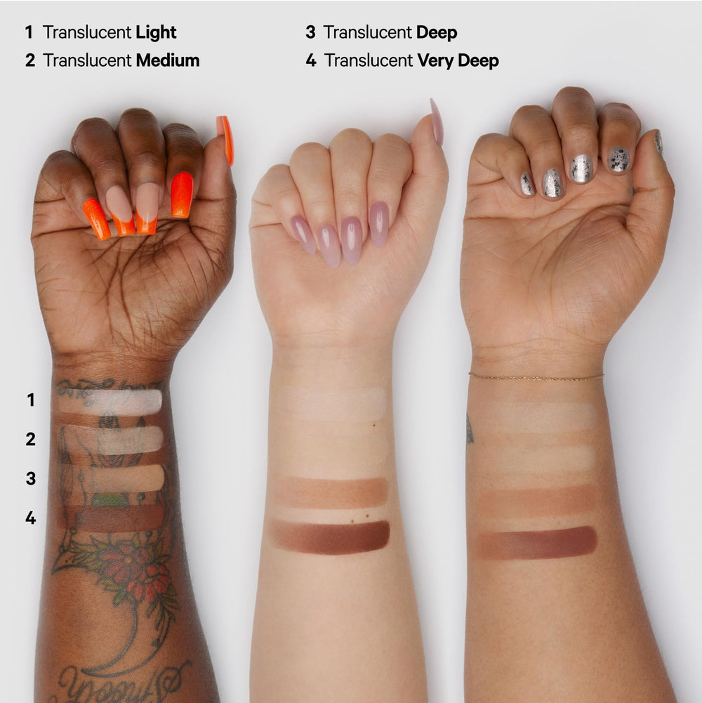 Milk Makeup size comparison with hand showing 0.27oz travel-friendly benefit