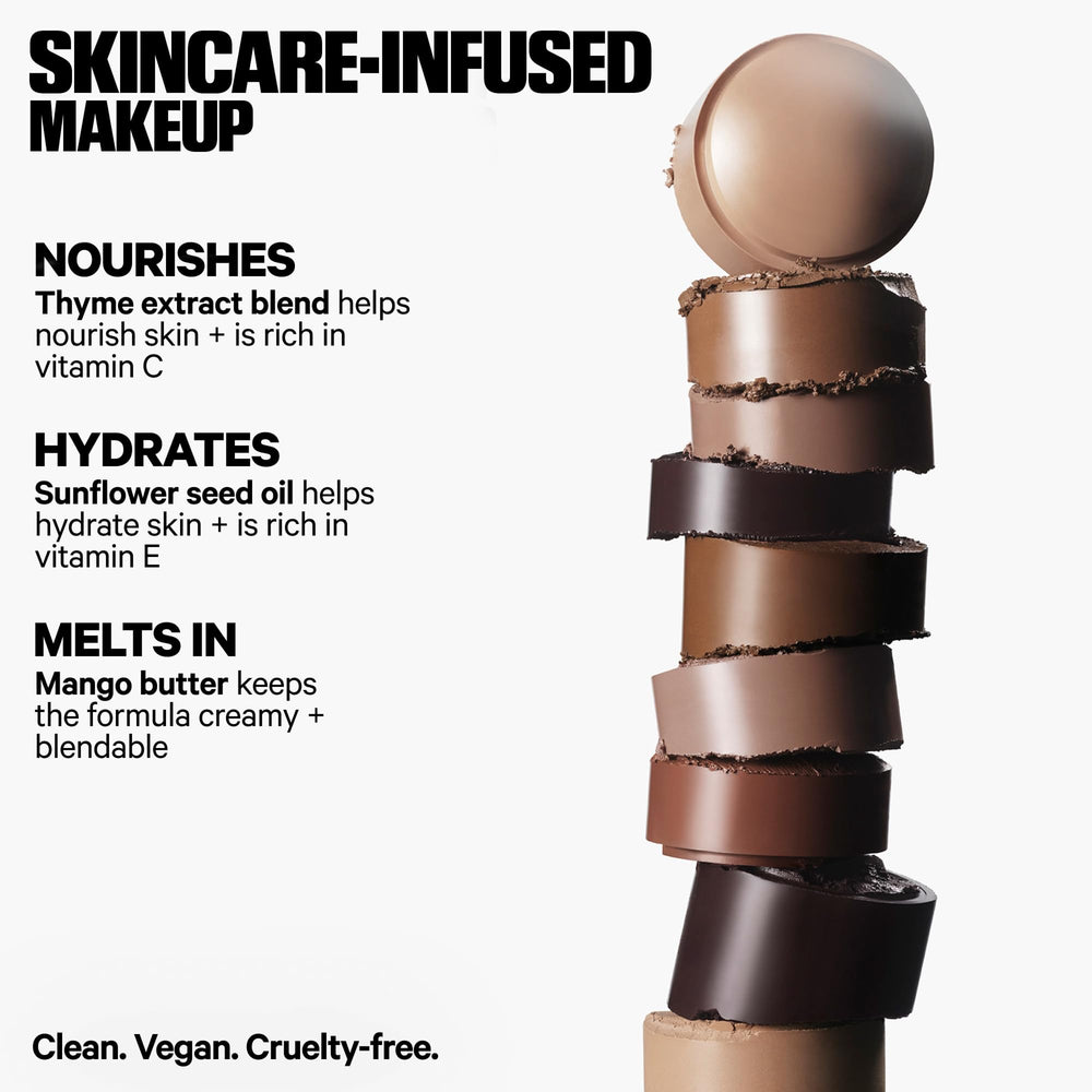Milk Makeup Sculpt Stick Smolder held in hand for size and portability benefit