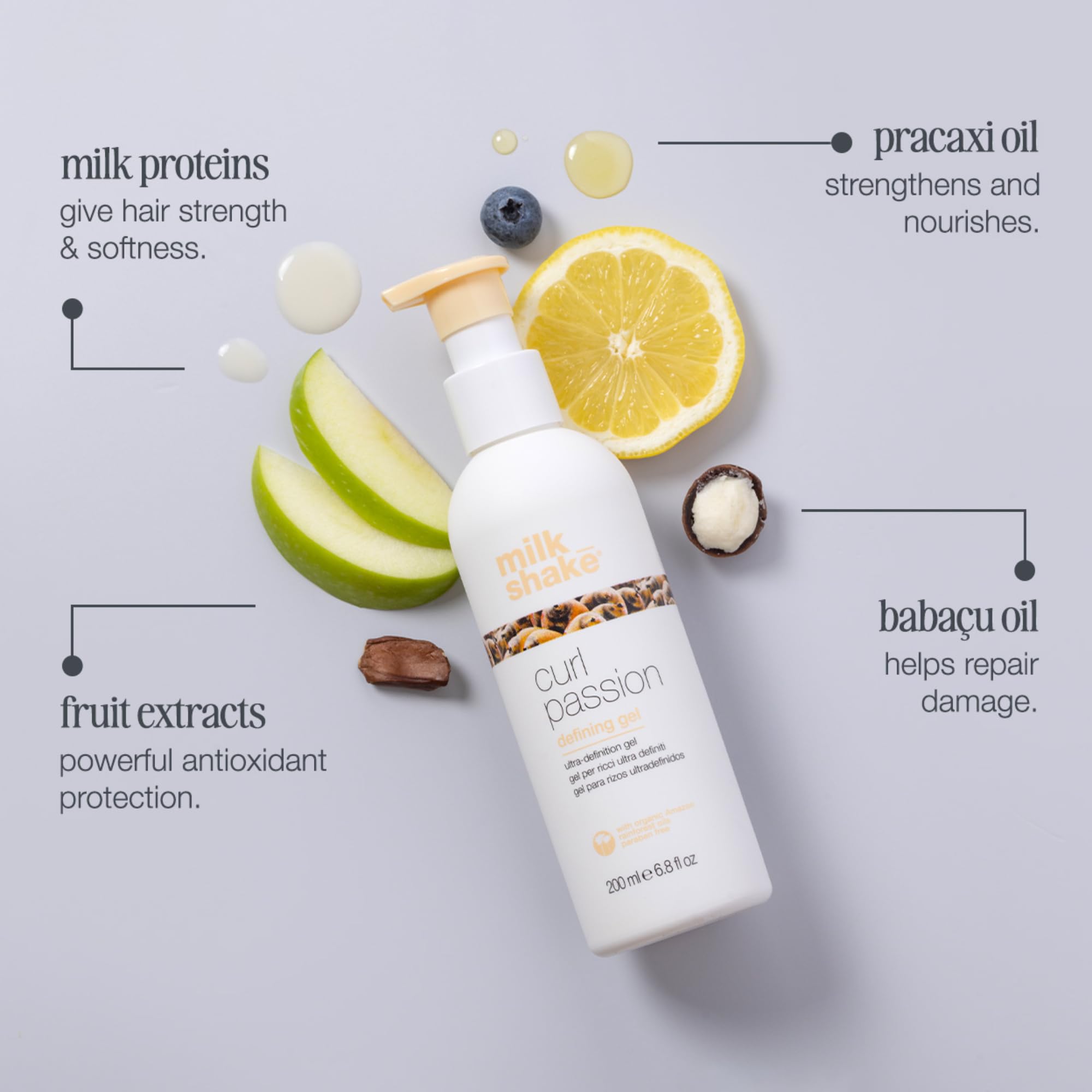 milk_shake gel on hand demonstrating amount control and lightweight spreadability