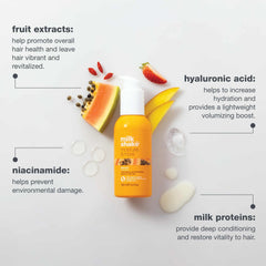 milk_shake close-up of serum drop highlighting lightweight, silky texture