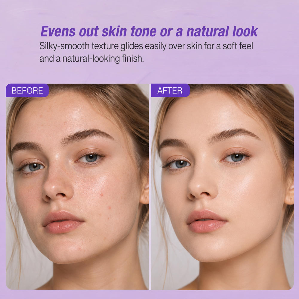 MilkySeoul creamy foundation texture close-up showing smooth blendability benefit