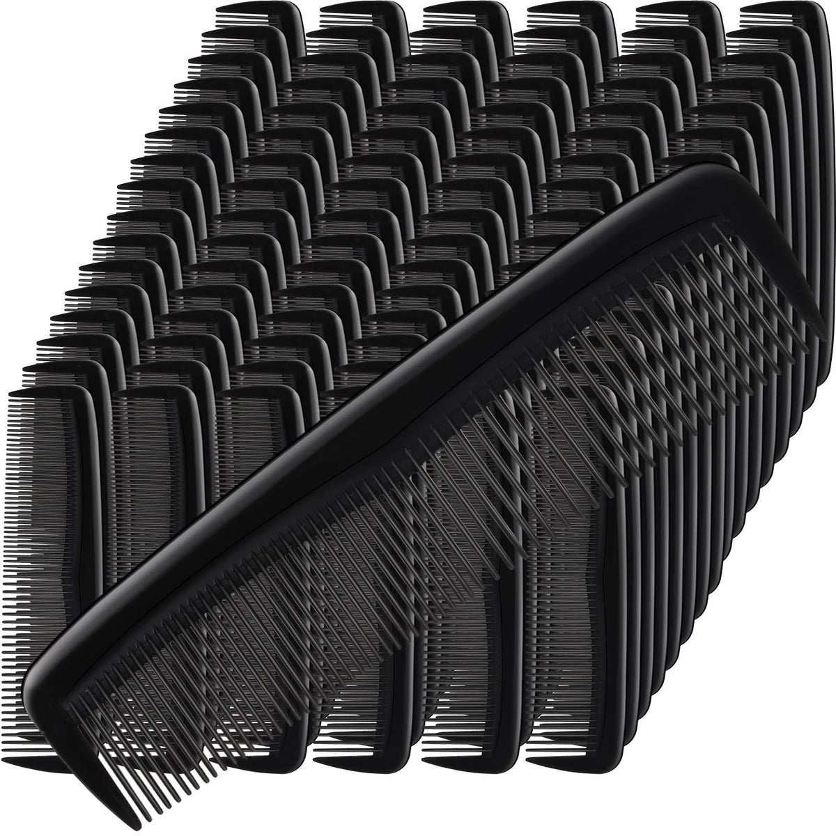 Mimorou front packaging showing 150 black pocket combs for value