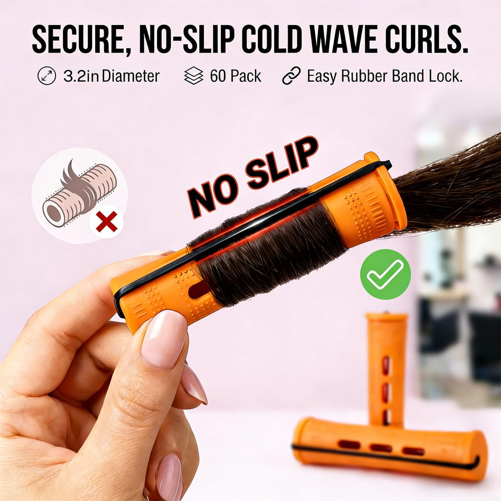 Mindow rod with integrated cover detail showing secure hair hold benefit