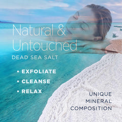 Minera bath tub soak setting with dissolved salt creating a relaxing home spa vibe