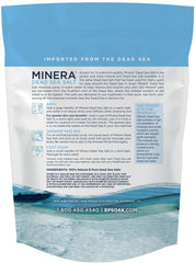 Minera coarse salt close-up granules highlighting natural texture benefits