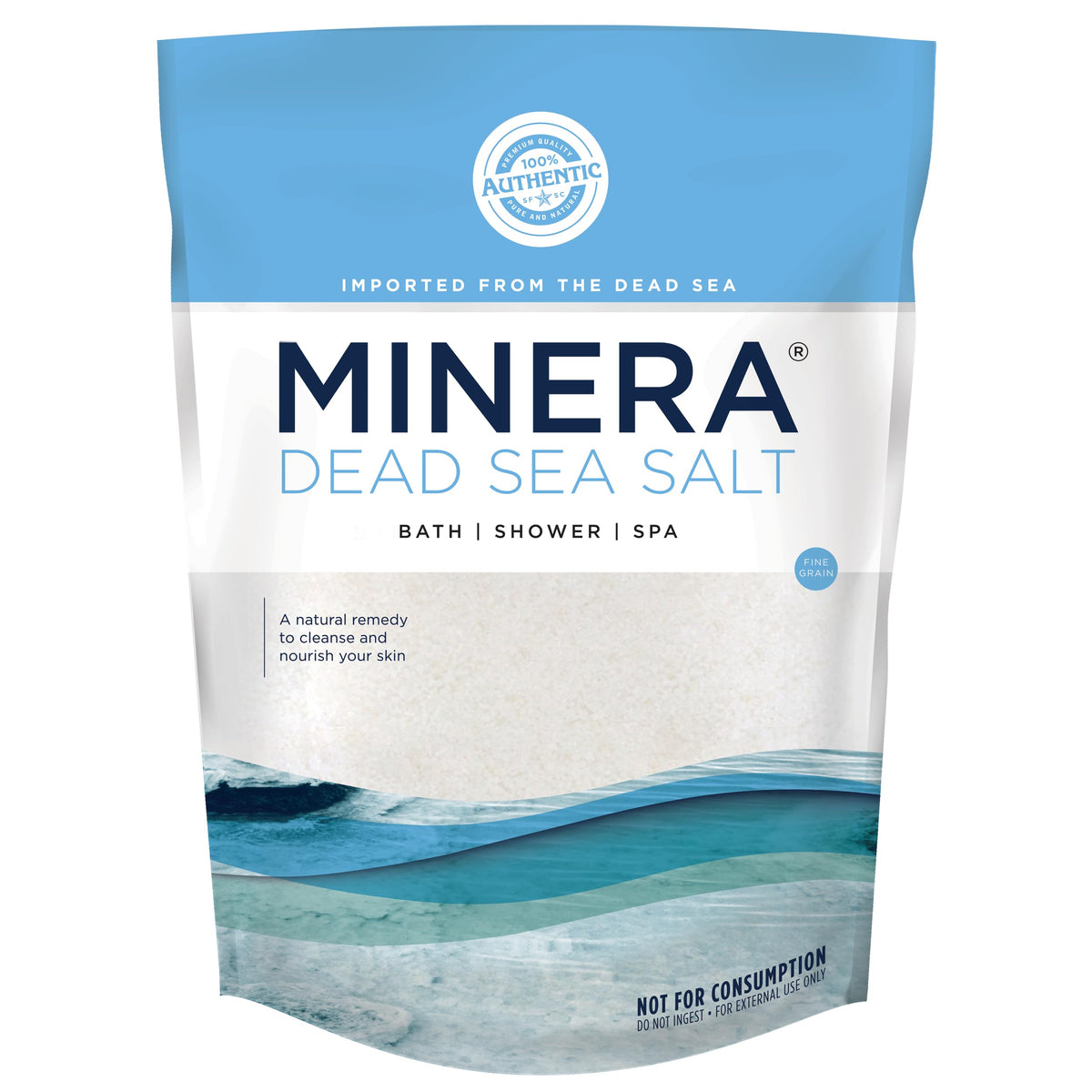 Minera front packaging 5 lb bag showing product and brand benefits