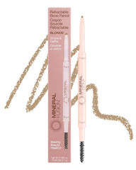 Mineral Fusion front packaging showing blonde pencil and benefits