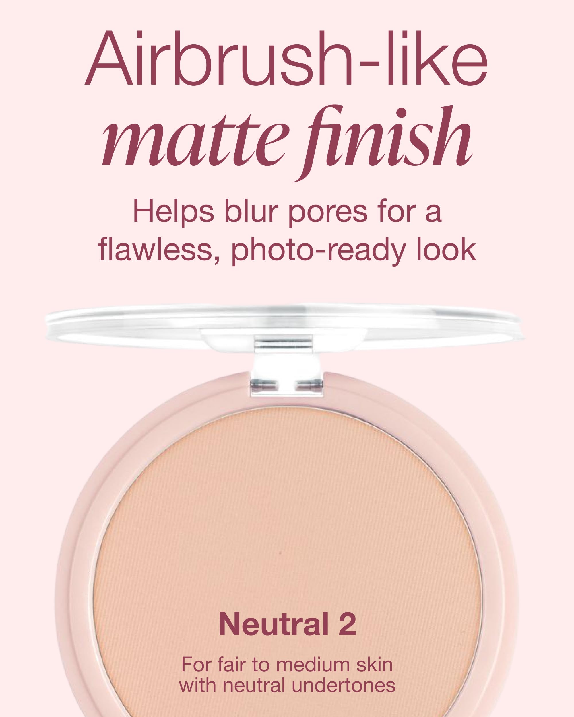 Mineral Fusion compact open with brush demonstrating easy application and on-the-go use benefit