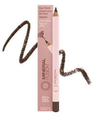 Mineral Fusion eye pencil front view showing sleek pencil and shade